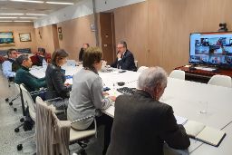 Hoy, en una reunión presencial y por videoconferencia