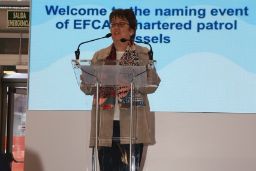 Hoy, en  Vigo, en la Agencia Europea de Control de Pesca (EFCA) 