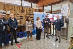 Hoy, en la exposición “Mujeres de Marín, creadoras de tradición pesquera”