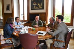 Hoy, en la sede del ministerio