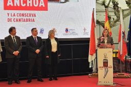 Hoy, en la 24ª edición de la Feria de la Anchoa y de la Conserva de Cantabria