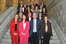 Hoy en la sede del ministerio