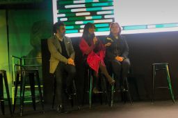 EN LA CLAUSURA DEL ACTO DE PRESENTACIÓN DE LA CAMAÑA DE COMUNICACIÓN “HAY FUTURO” CELEBRADO EN CANDÁS (ASTURIAS) 