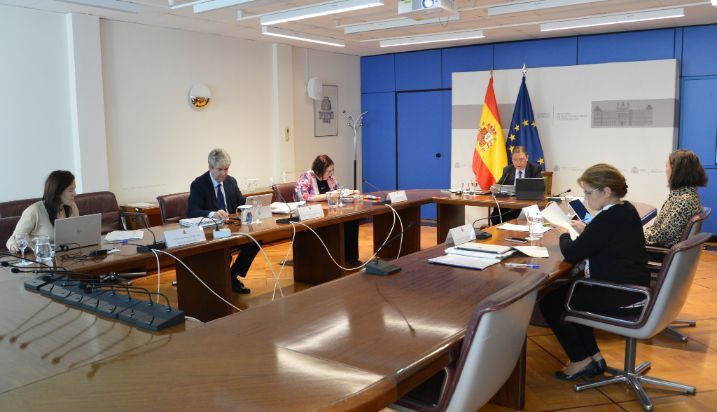 Hoy, en reunión celebrada por videoconferencia