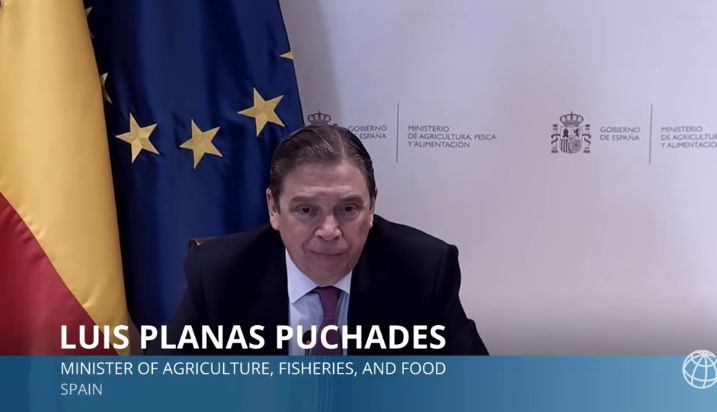 En un evento virtual del Banco Mundial sobre la gestión del agua