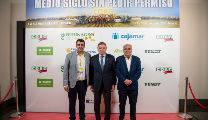 Hoy, en la clausura de la XVI Asamblea General de COAG