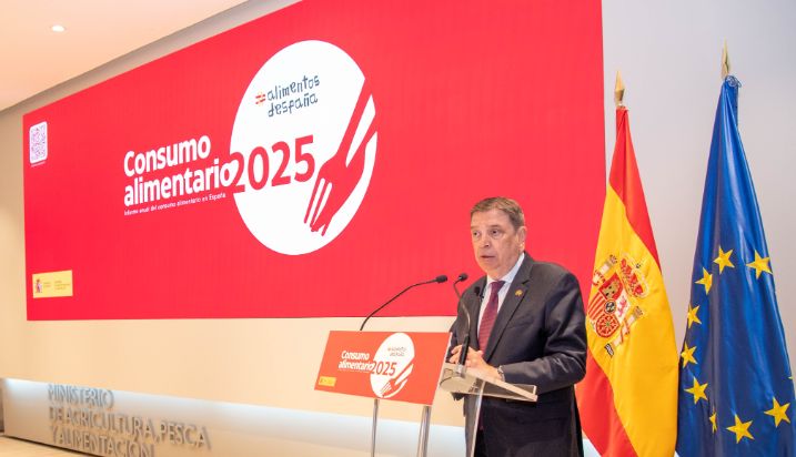 Presentación del informe de consumo alimentario del año 2025 