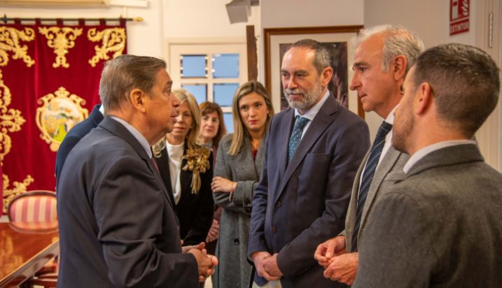 Hoy, durante una visita a la provincia de Huelva 