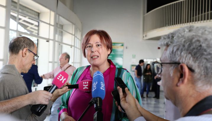 Hoy, en la inauguración de la Feria de Zafra
