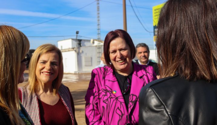 Hoy, en Valencia, en la visita de la secretaria de Estado