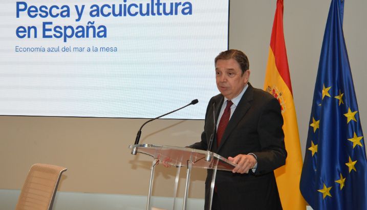 En la clausura de una jornada sobre economía azul en pesca y acuicultura