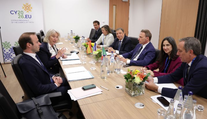 Hoy, en Nicosia, en el marco del Consejo Informal de Ministros de Pesca de la UE 
