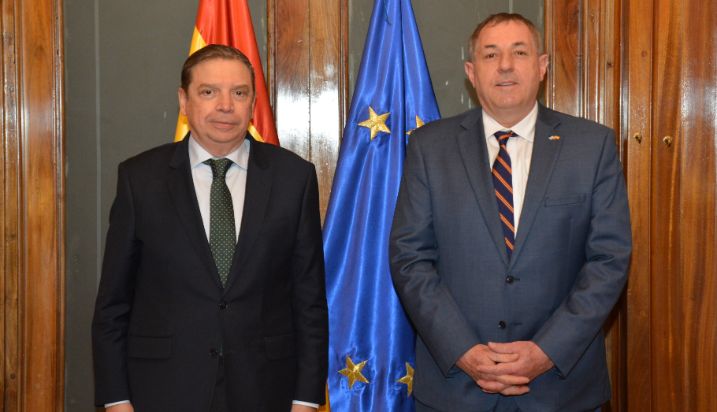 Hoy, en la sede del ministerio