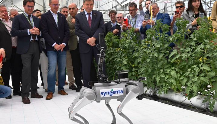 Hoy, en la celebración del 25 aniversario de Syngenta en El Ejido (Almería)