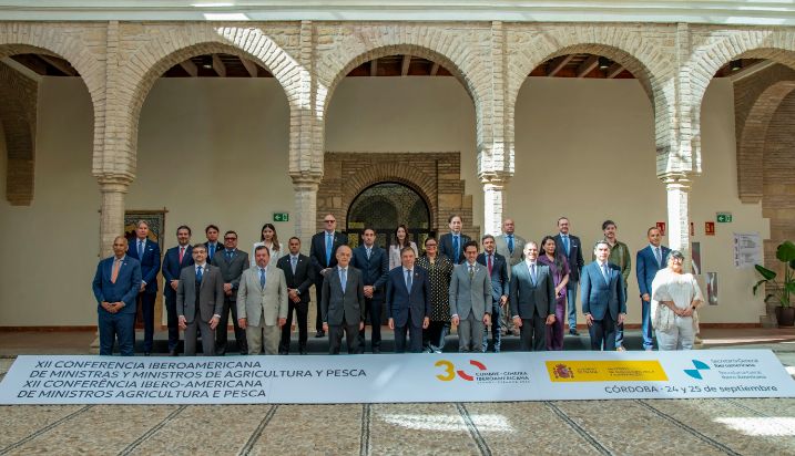 Hoy, en la clausura de la XII Conferencia Iberoamericana Ministerial de Agricultura y Pesca