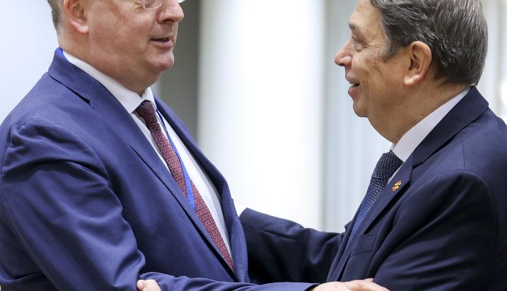 Hoy, en Bruselas, en el Consejo de Ministros de Agricultura de la UE 