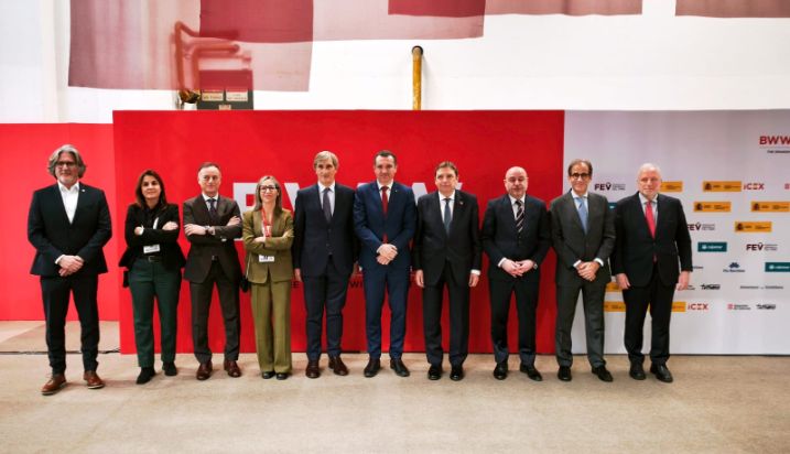 Hoy, en la inauguración de la VI edición de Barcelona Wine Week