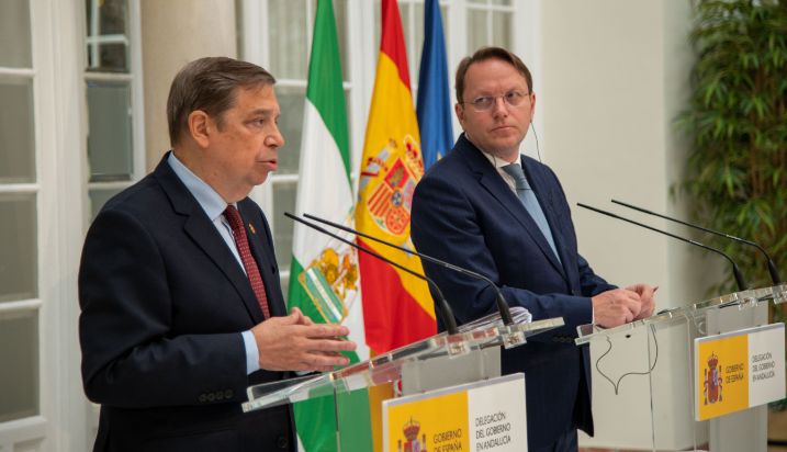 Hoy, tras una reunión con el comisario de Salud y Bienestar Animal 