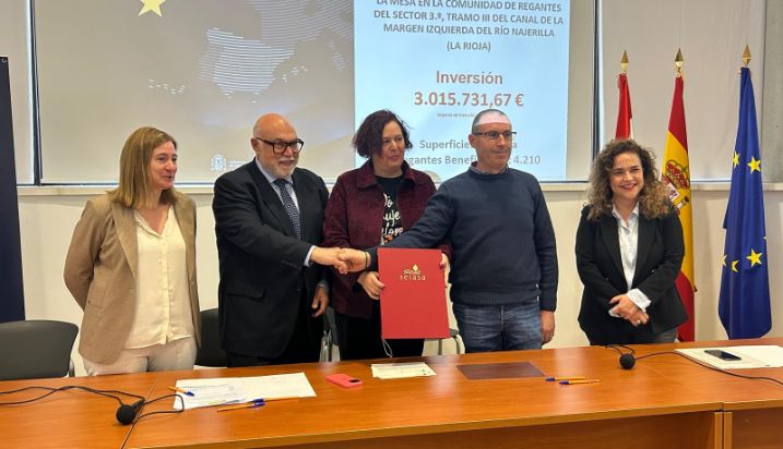 Visita de la secretaria de Estado de Agricultura y Alimentación 