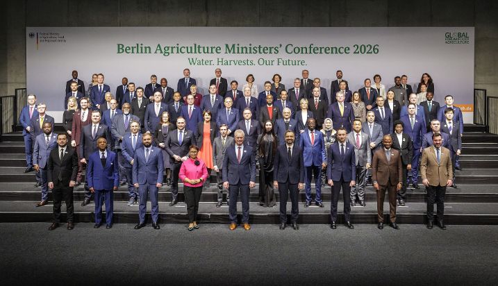 Hoy, en Berlín, en el Foro Global para la Alimentación y la Agricultura 
