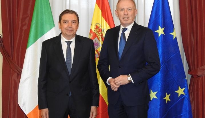 Hoy, en una reunión en Madrid