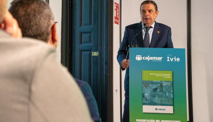 Hoy, en la presentación del observatorio del sector agroalimentario de Cajamar