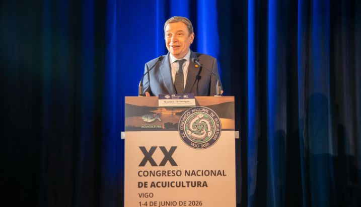 Hoy, en Vigo, en la inauguración del XX Congreso Nacional de Acuicultura 