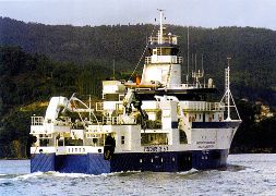 A bordo del buque Vizconde de Eza 