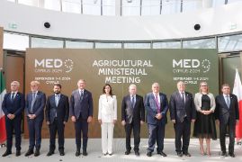 Hoy, en la reunión de ministros de Agricultura de MED9 en Chipre