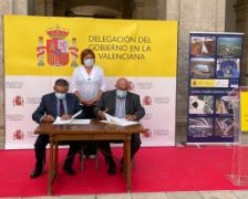 El presidente de SEIASA ha firmado hoy el convenio con la Comunidad de Regantes  