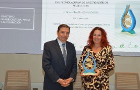 Hoy, en un acto con motivo del Día Mundial de la Acuicultura 