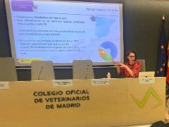 Hoy, en la clausura de la asamblea general anual de Veterindustria 