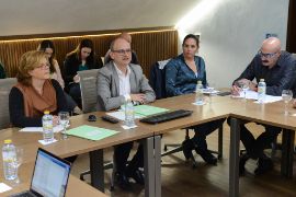 HOY, EN LA SEDE DEL DEPARTAMENTO 