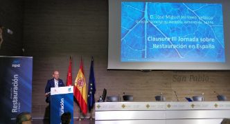 Hoy en la clausura de la Jornada sobre la Restauración en España 2019 