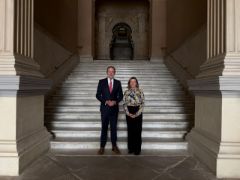 Hoy, en Madrid, en una reuinión bilateral 