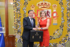 HOY, EN SU TOMA DE POSESIÓN COMO MINISTRO DE AGRICULTURA, PESCA Y ALIMENTACIÓN 