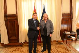 Hoy, en la sede del Ministerio