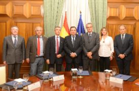 Hoy, en la sede del Departamento