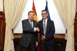 Hoy, en la sede del Ministerio