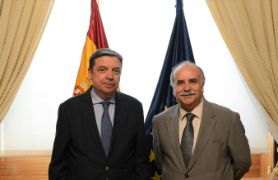 Hoy, en la sede del Ministerio 