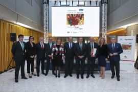 Hoy, en la presentación del Anuario Agroalimentario de Andalucía 2019, del Grupo Joly