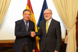 Hoy, en la sede del Ministerio