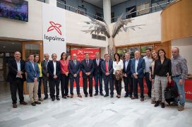 HOY, EN SU VISITA A LA COOPERATIVA GRANADA LA PALMA, EN CARCHUNA (GRANADA) 