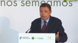 En el Foro Agroglobal, en Valada (Portugal)