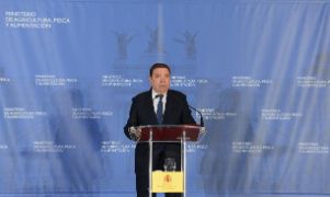 Hoy, en la toma de posesión de altos cargos del Ministerio de Agricultura, Pesca y Alimentación 