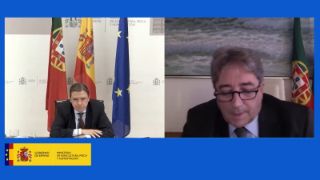 Planas se ha reunido hoy, por videoconferencia, con el ministro portugués del Mar, Ricardo Serrão Santos  