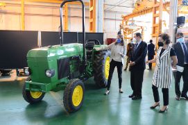 HOY, EN SU VISITA A LA ESTACIÓN MECÁNICA AGRÍCOLA (EMA)