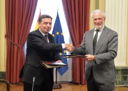 HOY, EN LA FIRMA DEL CONVENIO PARA MEJORAR EL ESTADO DE LA TÓRTOLA EUROPEA Y LA PERDIZ ROJA