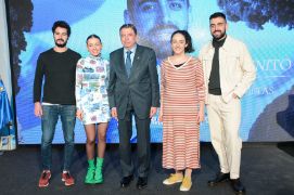 Hoy, en la presentación de la campaña “Disfrutemos de un país infinito en productos del mar y recetas”  