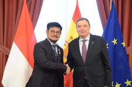 Hoy, en la sede del ministerio